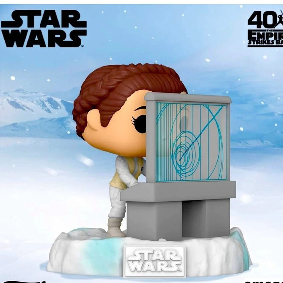 Nib Funko Pop! Deluxe:40th anniversary 
Star Wars Battle at Echo Base Series - Picture 2 of 16